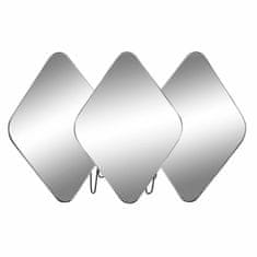 DKD Home Decor Stensko ogledalo DKD Home Decor Black Metal (110 x 6 x 70 cm)