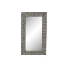 DKD Home Decor Stensko ogledalo DKD Home Decor Mirror Grey wicker Cottage (87 x 4 x 147 cm)