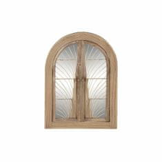 DKD Home Decor Stensko ogledalo DKD Home Decor Natural Brown Rattan (61 x 4 x 84 cm) (61 x 5 x 85 cm)