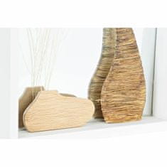 DKD Home Decor Stensko ogledalo DKD Home Decor White Natural Wood Crystal MDF Wood Cottage 25 x 4 x 25 cm (2 enoti)