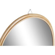 NEW Stensko ogledalo DKD Home Decor Ogledalo Naraven Bambus (40 x 5 x 70 cm)