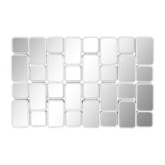 DKD Home Decor Stensko ogledalo DKD Home Decor Champagne Crystal Golden polipropilen 90 x 4 x 60 cm Moderno (2 enoti)