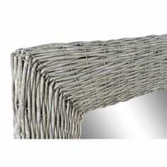 DKD Home Decor Stensko ogledalo DKD Home Decor Mirror Grey wicker Cottage (87 x 4 x 147 cm)