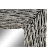 DKD Home Decor Stensko ogledalo DKD Home Decor Mirror Grey wicker Cottage (87 x 4 x 147 cm)