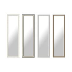 DKD Home Decor Stensko ogledalo DKD Home Decor 35 x 2 x 125 cm Kristalno sivo rjavo belo polistiren (4 kosi)