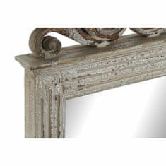 DKD Home Decor Stensko ogledalo DKD Home Decor Wood White Traditional (47 x 6,5 x 119 cm)