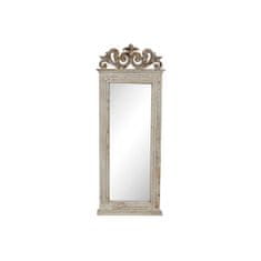DKD Home Decor Stensko ogledalo DKD Home Decor Wood White Traditional (47 x 6,5 x 119 cm)