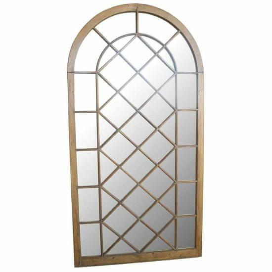 DKD Home Decor Stensko ogledalo DKD Home Decor MDF Wood Stripped (90 x 3,5 x 160 cm)