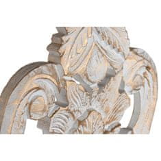 DKD Home Decor Stensko ogledalo DKD Home Decor White Crystal Mango wood Neoclassical Stripped 90 x 3 x 135 cm