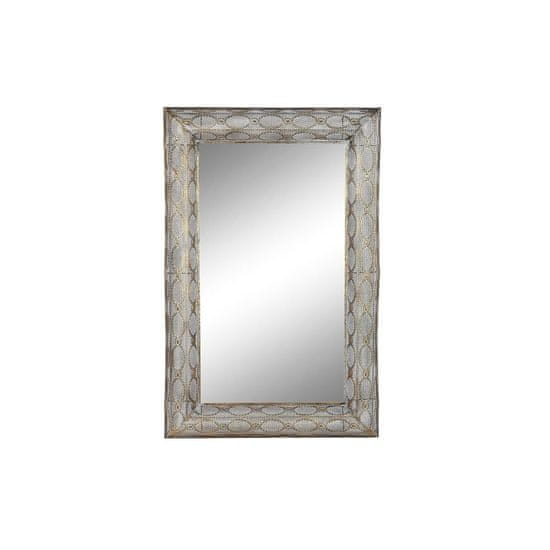 DKD Home Decor Stensko ogledalo DKD Home Decor Golden Metal Crystal Arab 81 x 7 x 125 cm
