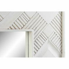 DKD Home Decor Stensko ogledalo DKD Home Decor White Mango wood Rhombus (154 x 4 x 92 cm)