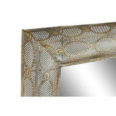 DKD Home Decor Stensko ogledalo DKD Home Decor Golden Metal Crystal Arab 81 x 7 x 125 cm