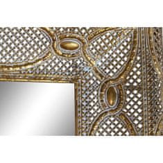 DKD Home Decor Stensko ogledalo DKD Home Decor Crystal Golden Metal (45 x 5,5 x 180 cm)