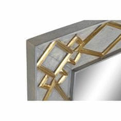 DKD Home Decor Stensko ogledalo DKD Home Decor Grey Golden Mango wood (154 x 5 x 92 cm)