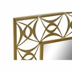 DKD Home Decor Stensko ogledalo DKD Home Decor Golden Metal Crystal 30 x 40 cm 66 x 2 x 91,5 cm