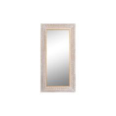 DKD Home Decor Stensko ogledalo DKD Home Decor Crystal Golden White MDF Wood (93 x 6 x 180 cm)