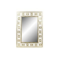 DKD Home Decor Stensko ogledalo DKD Home Decor Golden Metal Crystal 30 x 40 cm 66 x 2 x 91,5 cm