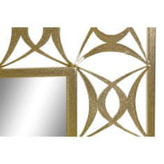 DKD Home Decor Stensko ogledalo DKD Home Decor Golden Metal Crystal 30 x 40 cm 66 x 2 x 91,5 cm