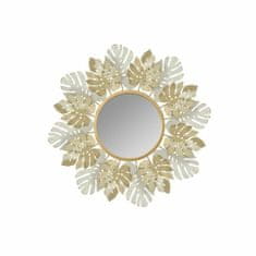 DKD Home Decor Stensko ogledalo DKD Home Decor Kovinski list rastline (78,7 x 5,7 x 78,7 cm)