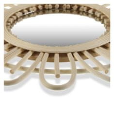 BigBuy Zrcalo Versa Mirror Rattan Bambus (2 x 50 x 50 cm)