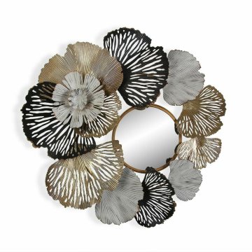 BigBuy Stensko ogledalo Versa Mirror Metal (70 x 29 x 70 cm) (2,75 x 29 x 70 cm)