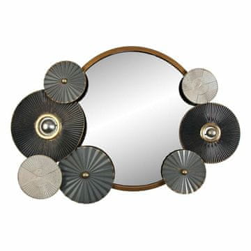 BigBuy Stensko ogledalo Versa Mirror Metal (2,25 x 20,5 x 70 cm) (53 x 2 x 79 cm)