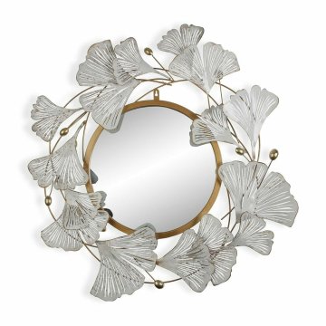 BigBuy Stensko ogledalo Versa Mirror Metal (70 x 2 x 70 cm) (2,25 x 30 x 70 cm)