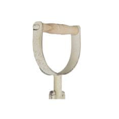 BigBuy Stensko ogledalo DKD Home Decor 59 x 3 x 78 cm Kristal Kovina Bela Vintage