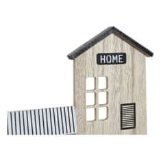 DKD Home Decor Police DKD Home Decor Stojalo za plašče 39 x 9 x 27 cm Črna rjava bela MDF les
