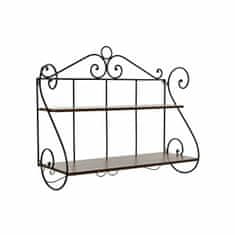 DKD Home Decor Police DKD Home Decor Fir Black Brown Ironwork (100 x 37 x 86 cm)
