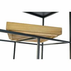 DKD Home Decor Police DKD Home Decor Fir Black Metal Light brown 6 polic (70 x 40 x 180 cm)