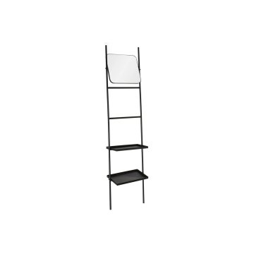 DKD Home Decor Police DKD Home Decor Zrcalo črna kovina (40 x 20 x 160 cm)