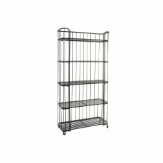 DKD Home Decor Police DKD Home Decor Črna kovina 5 polic (97 x 33 x 180 cm)