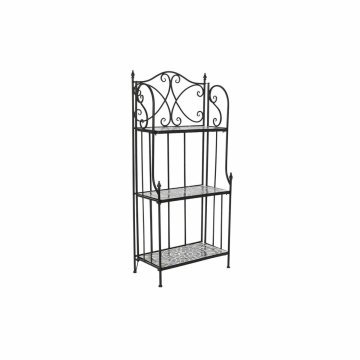 DKD Home Decor Police DKD Home Decor Mosaic Ceramic Black Multicolour Ironwork 3 police (54 x 29 x 121 cm) (54 x 29 x 121 cm)