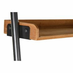 DKD Home Decor Regali DKD Home Decor Fir Natural Black Metal 1 police (67 x 40 x 155 cm)