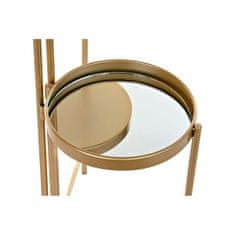 DKD Home Decor Police DKD Home Decor Zlato kovinsko ogledalo 49,5 x 49,5 x 80 cm