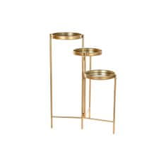 DKD Home Decor Police DKD Home Decor Zlato kovinsko ogledalo 49,5 x 49,5 x 80 cm