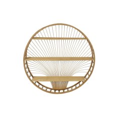 DKD Home Decor Police DKD Home Decor Brown Bamboo 92 x 19 x 92 cm