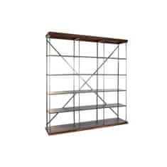DKD Home Decor Police DKD Home Decor Sheesham Brown Temno rjava Svetlo siva Les Kovina 213 x 43 x 220 cm