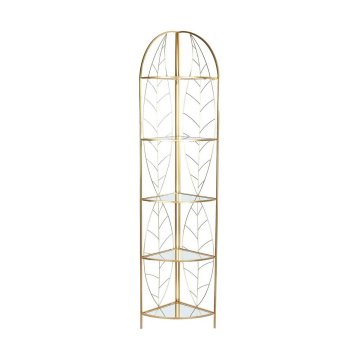 DKD Home Decor Police DKD Home Decor Zlato kovinsko ogledalo 33 x 33 x 181,5 cm (1)