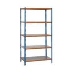 BigBuy Police Simon Rack Simonclick Plus 5/500 900 kg Kovina 5 polic (200 x 100 x 50 cm)
