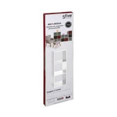 BigBuy Police 5five Wood White (34,4 x 32 x 100,5 cm)