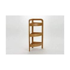 BigBuy Vogalne police 5five 3 police 23 x 23 x 61 cm Bambus