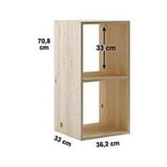 BigBuy Police Astigarraga DINAMIC-2 Pinewood (36,2 x 33 x 70,8 cm)