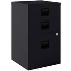 BigBuy Kartotečna omara Bisley Anthracite A4 Kovinsko jeklo 67 x 41 x 40 cm
