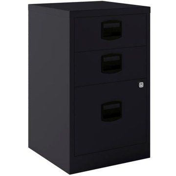BigBuy Kartotečna omara Bisley Anthracite A4 Kovinsko jeklo 67 x 41 x 40 cm