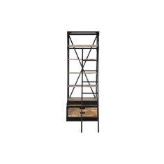 DKD Home Decor Police DKD Home Decor 75 x 47 x 220 cm 79 x 48 x 220 cm Naravna črna kovina Mango les
