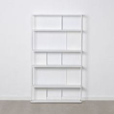 BigBuy Police SQUARE 100 x 22 x 175 cm Kovina Bela