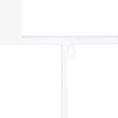 BigBuy Police SQUARE 100 x 22 x 175 cm Kovina Bela