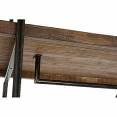 DKD Home Decor Garderoba DKD Home Decor Rjava črna kovina Mango les 130 x 47 x 205 cm